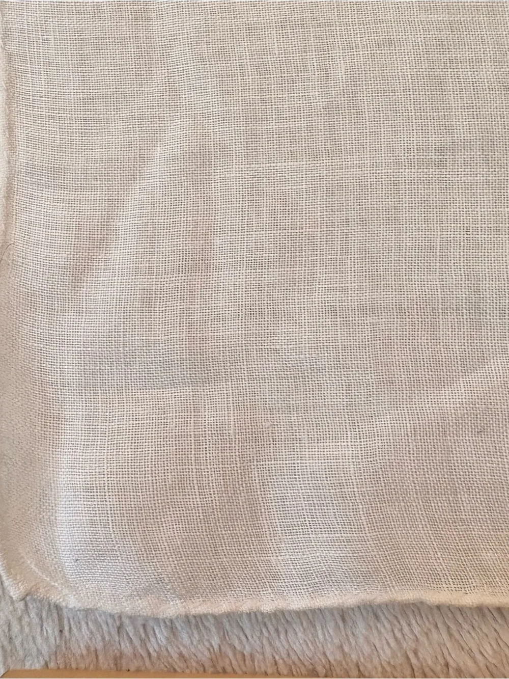 3 Vintage Handkerchiefs — cotton and linen — Pristine